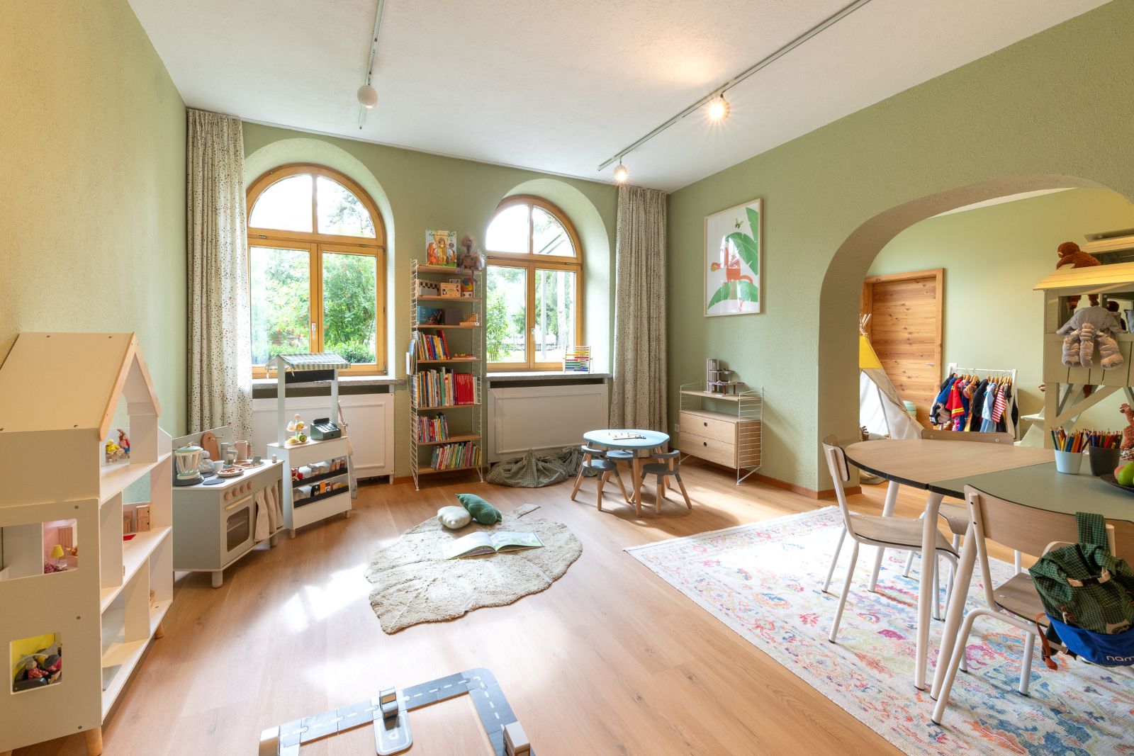 Hotel Cresta Palace, St Moritz - children's play area with games, toys and crafting activities